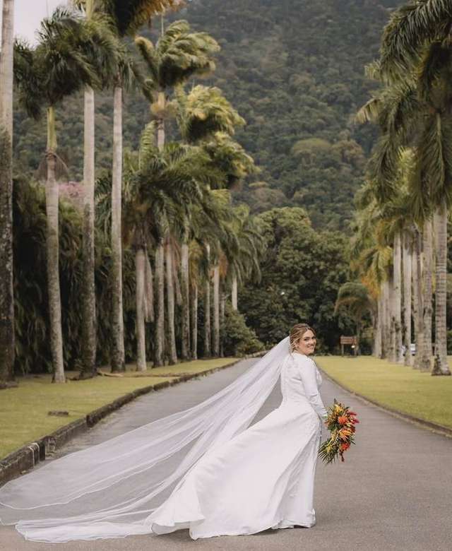 Maquiagem e penteado de noiva por Flávia Lima — casamento 5, foto 2 de 10