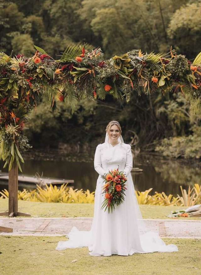 Maquiagem e penteado de noiva por Flávia Lima — casamento 5, foto 7 de 10